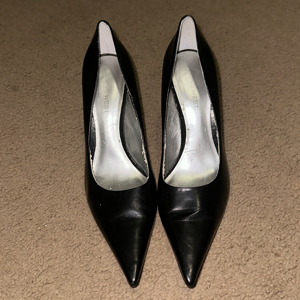 Women’s size 10 Nine West “Freda” Black heels